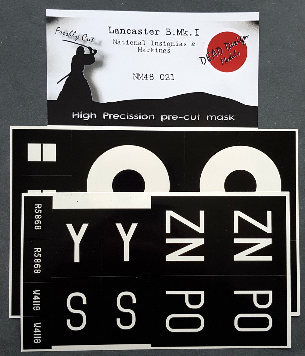 Dead Design DDMNM48021 1:48 Avro Lancaster B Mk.I Insignia & Markings