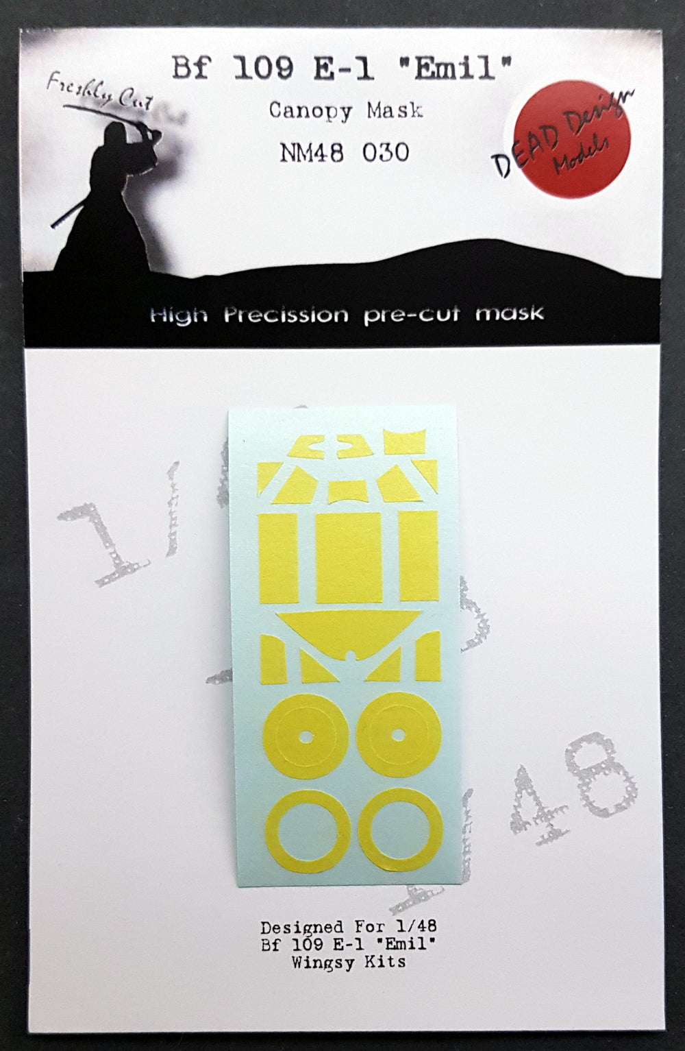 Dead Design Models DDMNM48030 1:48 Messerschmitt Bf-109E-1