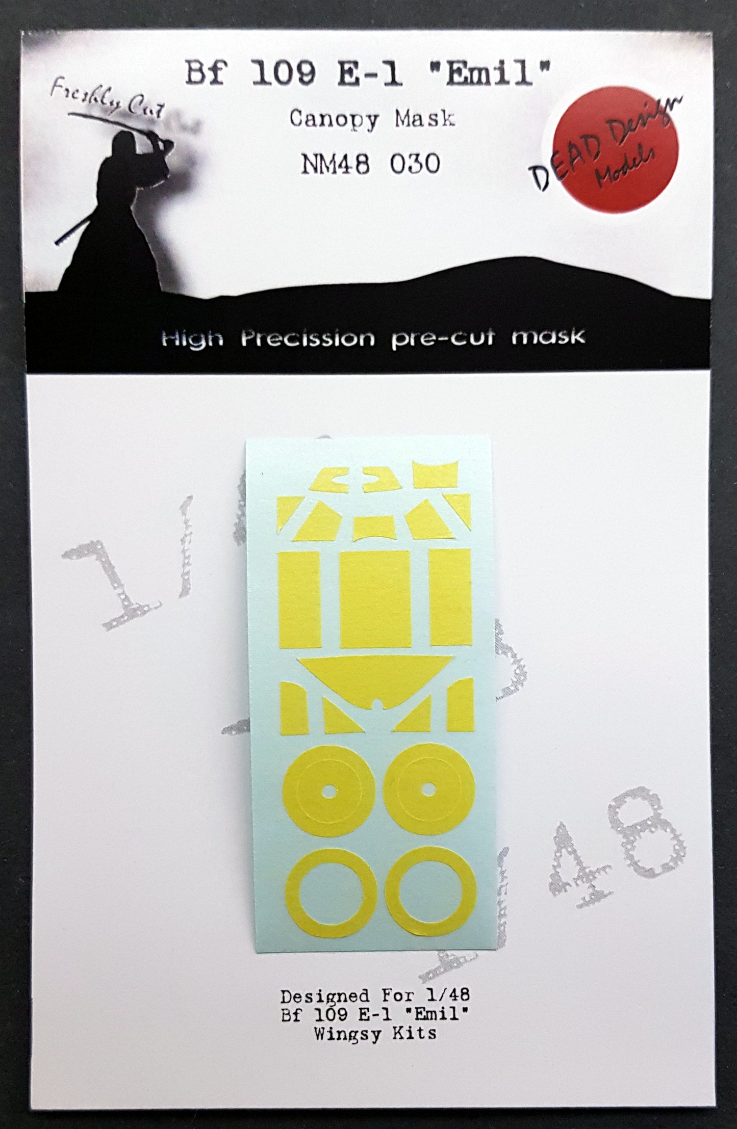 Dead Design Models DDMNM48030 1:48 Messerschmitt Bf-109E-1