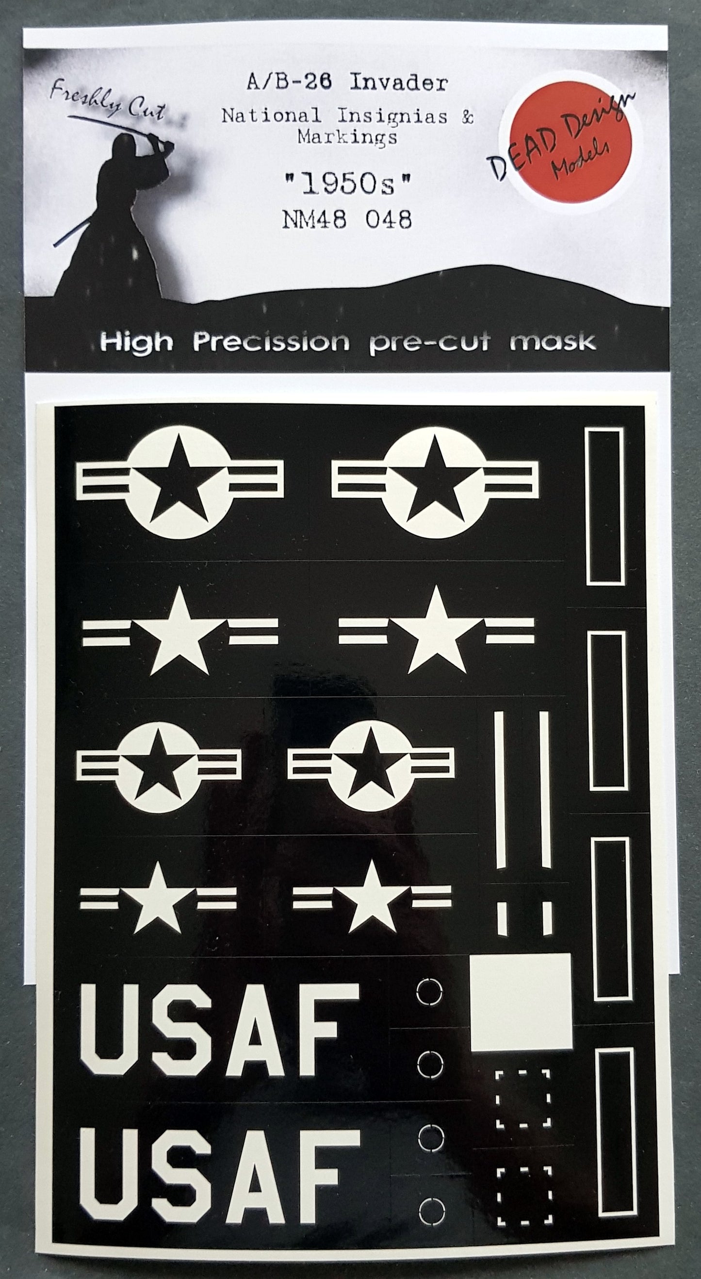 Dead Design DDMNM48048 1:48 Douglas A/B-26 Invader 1950s Insignia