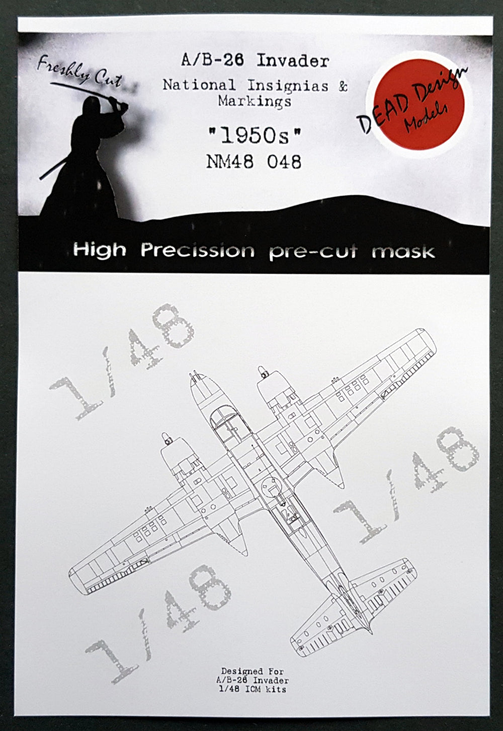 Dead Design DDMNM48048 1:48 Douglas A/B-26 Invader 1950s Insignia