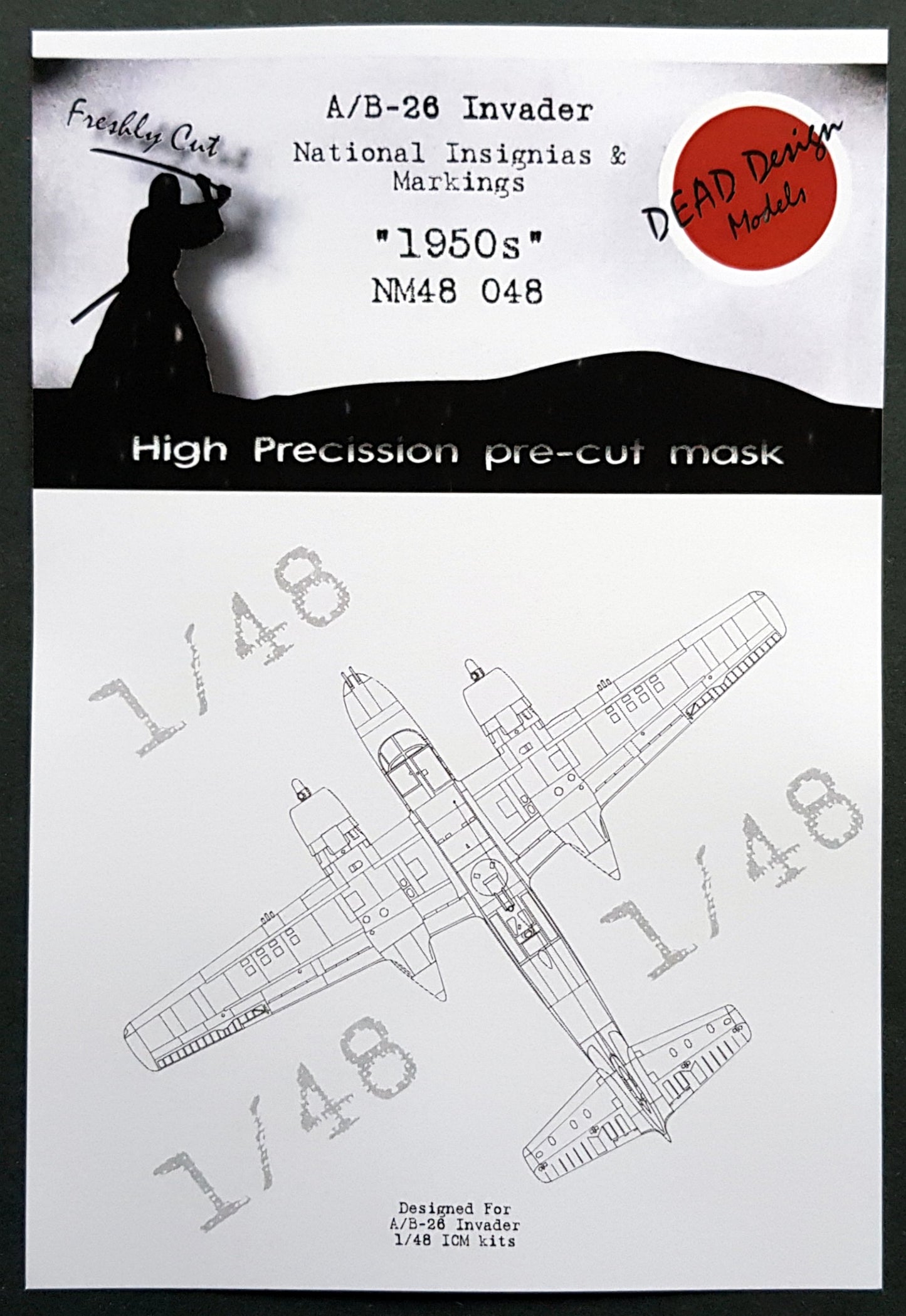 Dead Design DDMNM48048 1:48 Douglas A/B-26 Invader 1950s Insignia