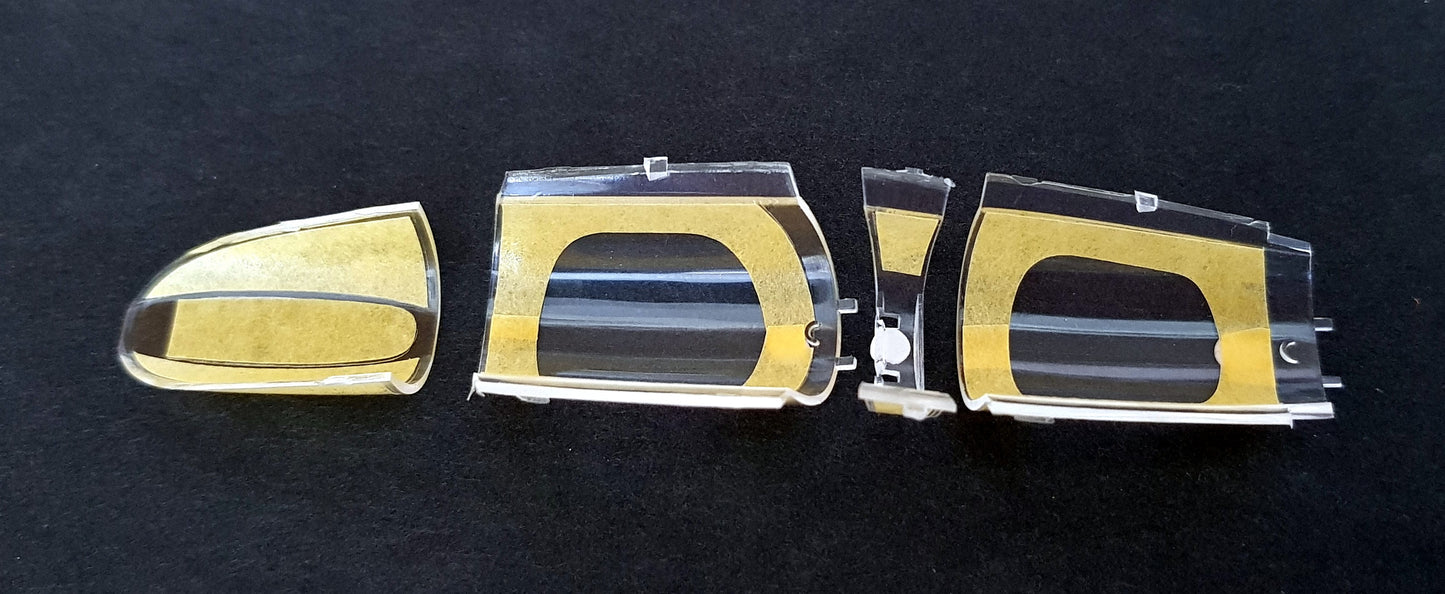 Dead Design DDMNM48098 1:48 F-4E/EJ Phantom II Int/Ext Canopy Mask