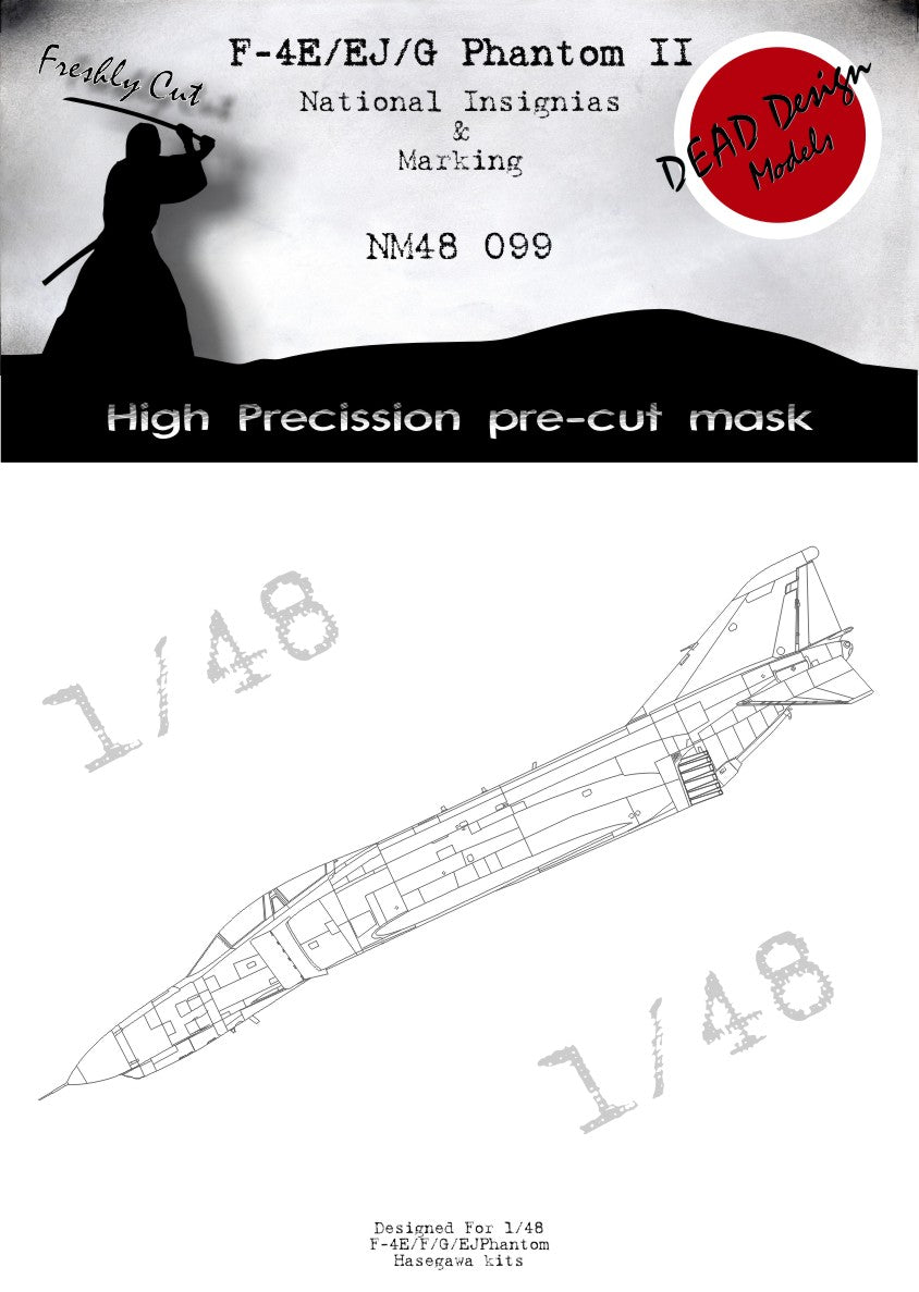Dead Design Models DDMNM48099 1:48  F-4E/EJ Phantom II National Insignia