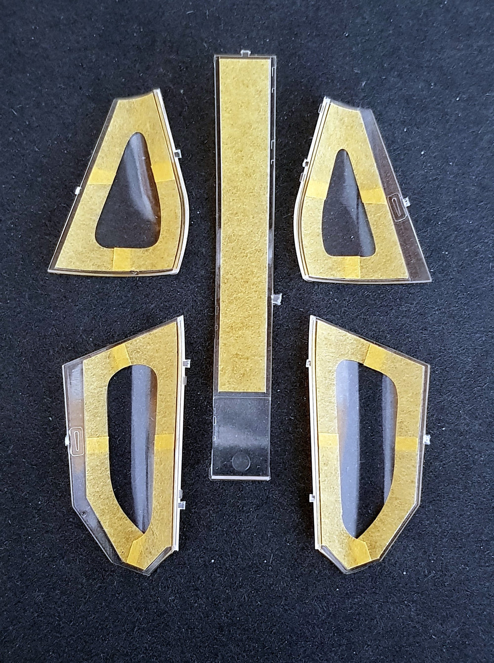 Dead Design Models DDMNM48142 1:48 Bell AH-1Q/S Cobra canopy frame paint mask