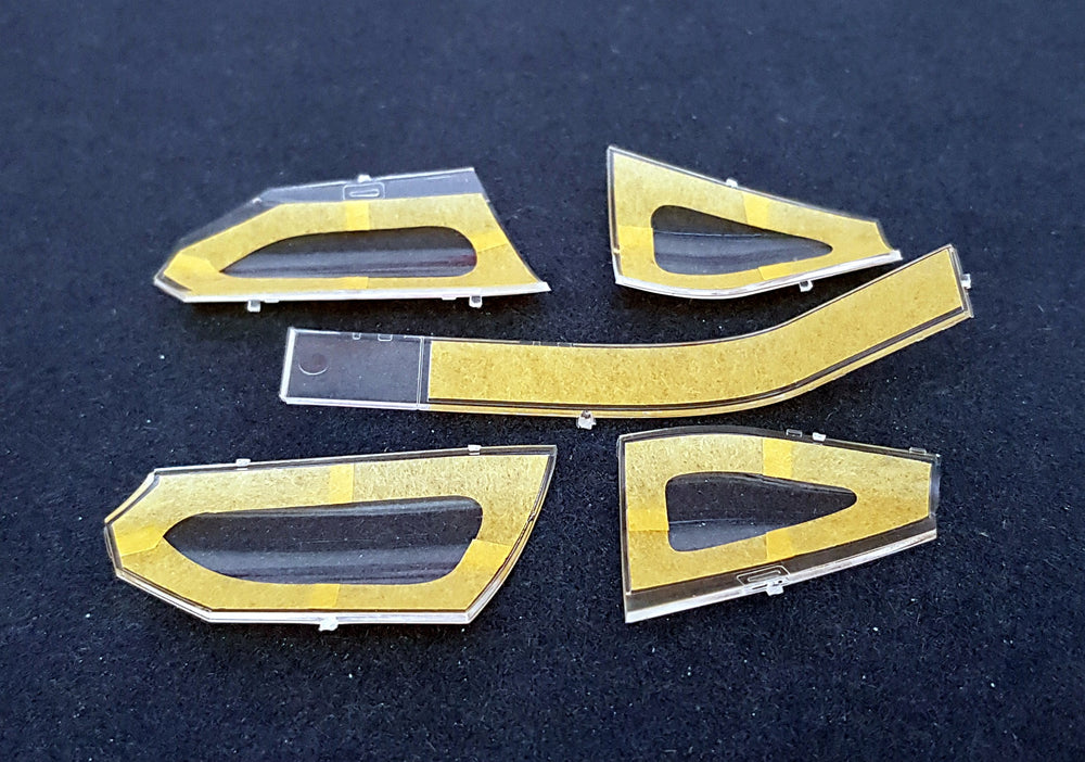 Dead Design Models DDMNM48142 1:48 Bell AH-1Q/S Cobra canopy frame paint mask