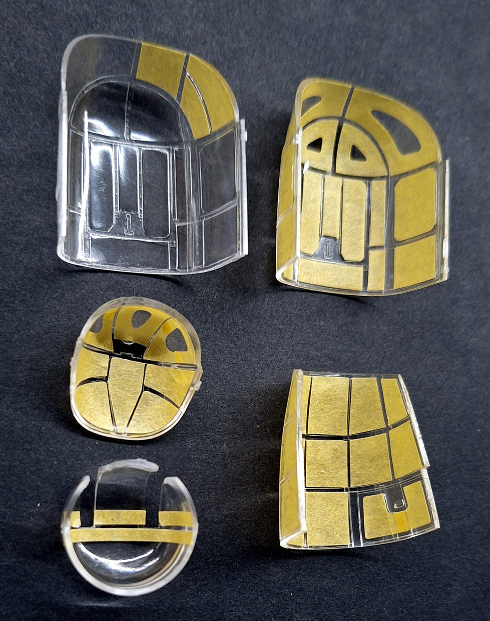 Dead Design DDMNM48163 1:48 B-25C/D Mitchell Canopy Frame Mask
