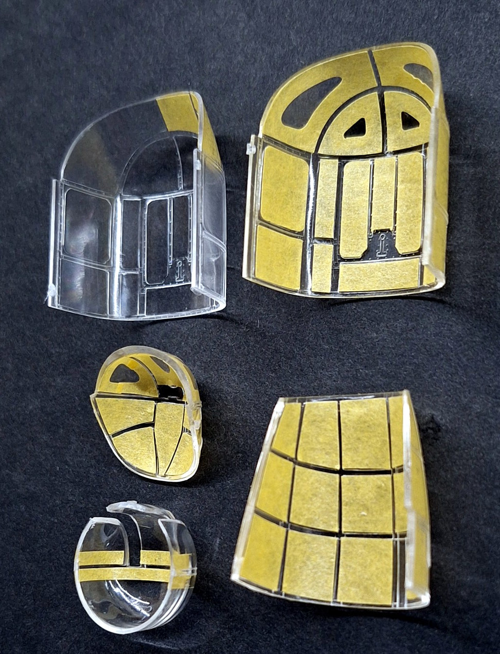 Dead Design DDMNM48163 1:48 B-25C/D Mitchell Canopy Frame Mask