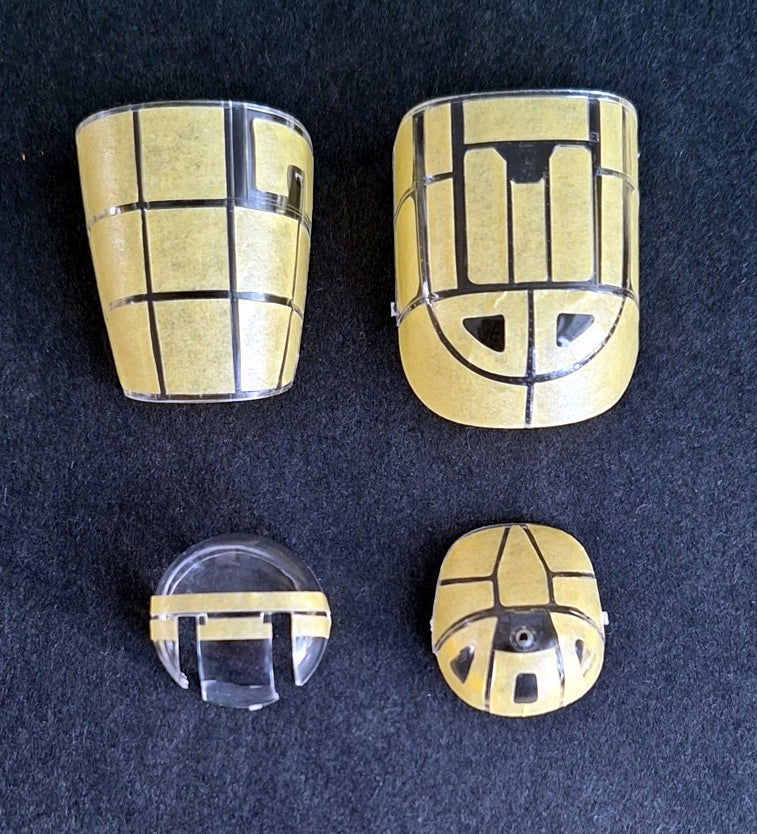 Dead Design DDMNM48163 1:48 B-25C/D Mitchell Canopy Frame Mask