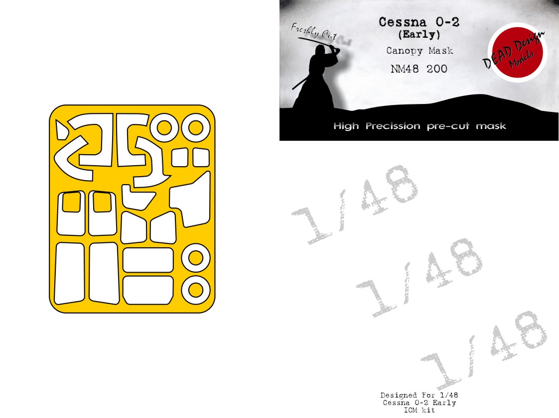 Dead Design Models DDMNM48200 1:48 Cessna O-2 Early