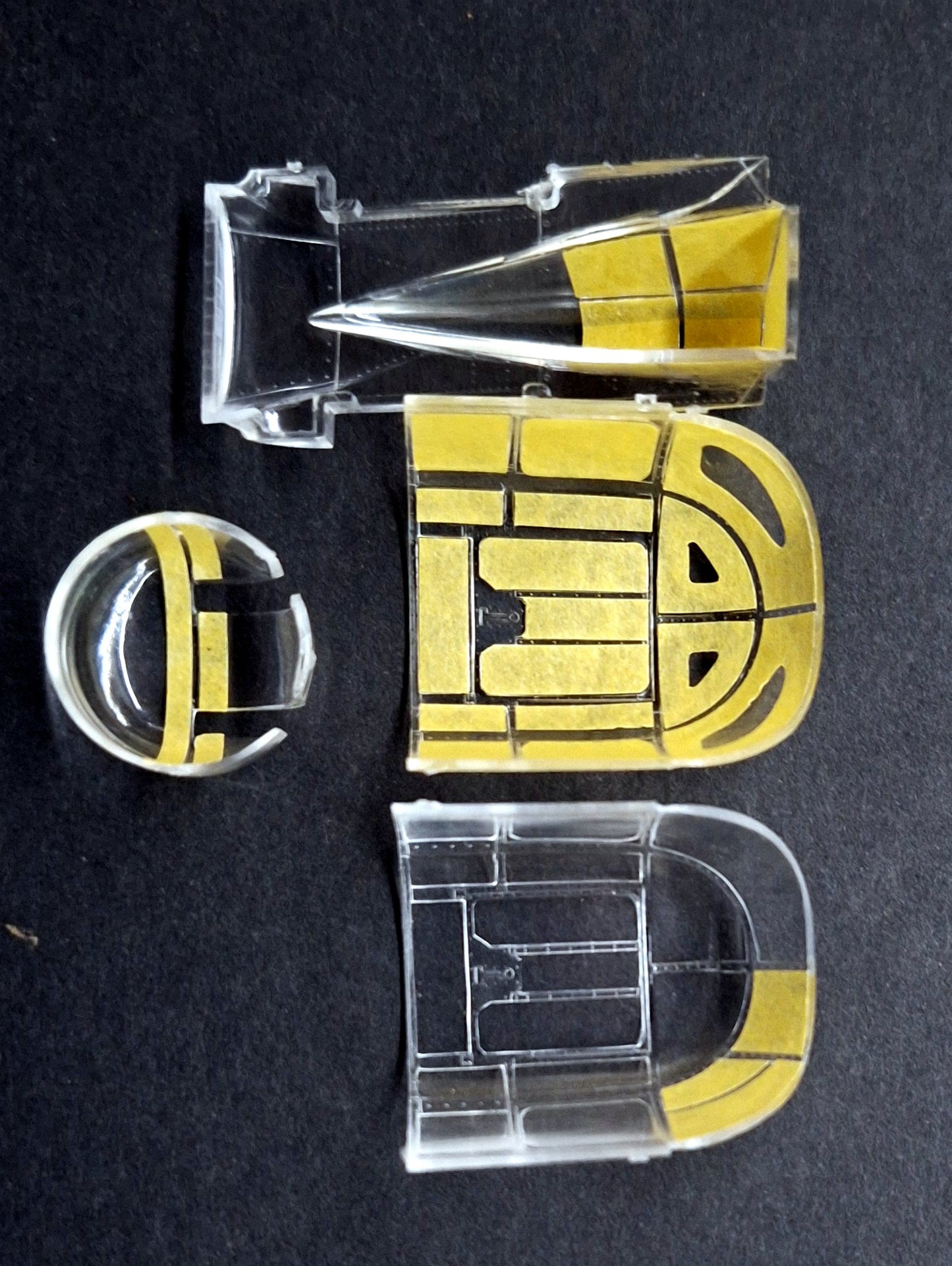 Dead Design DDMNM48216 1:48 B-25G Mitchell Canopy Frame Mask