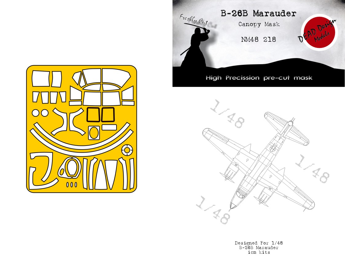 Dead Design Models DDMNM48218 1:48 Martin B-26B Marauder