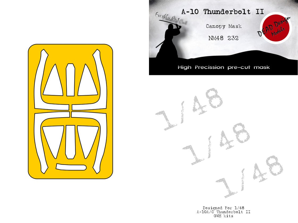 Dead Design Models DDMNM48232 1:48 Fairchild A-10C Thunderbolt II