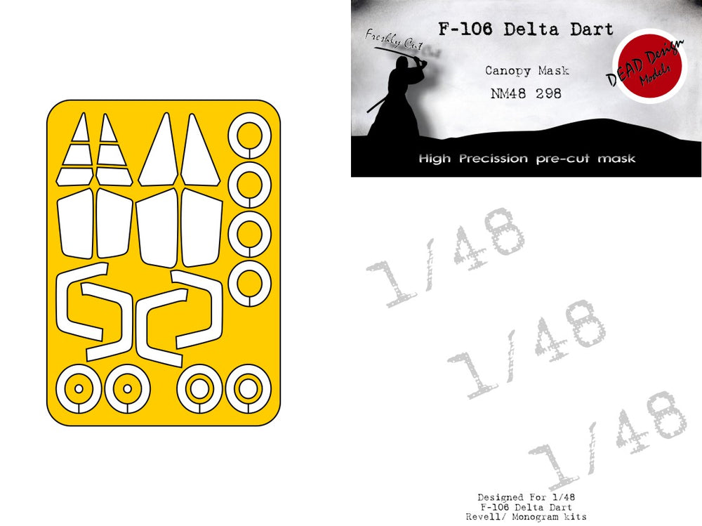 Dead Design Models DDMNM48298 1:48 Convair F-106A Delta Dart