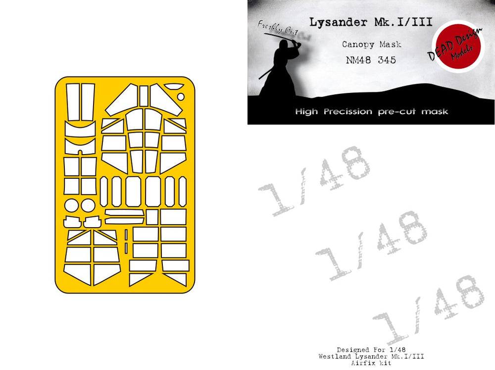 Dead Design Models DDMNM48345 1:48 Westland Lysander Mk.I/Mk.III
