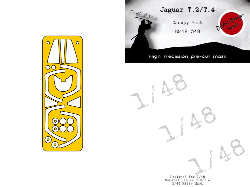 Dead Design Models DDMNM48348 1:48 Sepecat Jaguar T.2/T.4