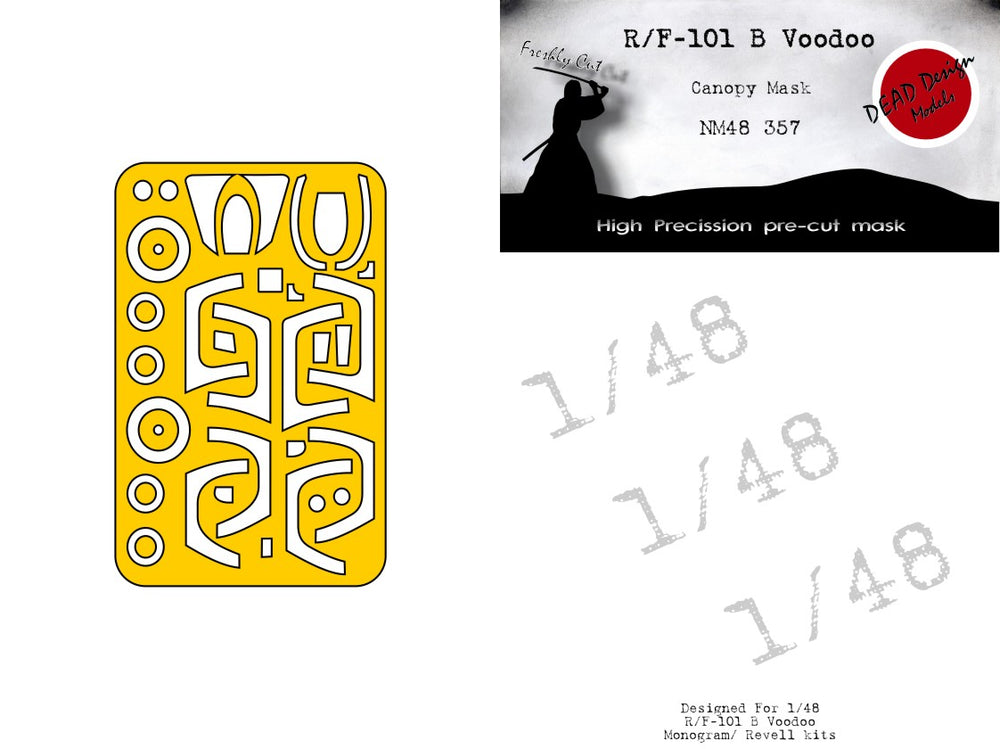 Dead Design Models DDMNM48357 1:48 McDonnell RF-101B/F-101B Voodoo