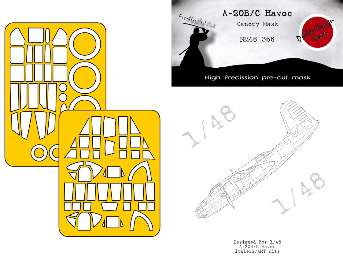 Dead Design Models DDMNM48366 1:48 Douglas A-20B/C Boston