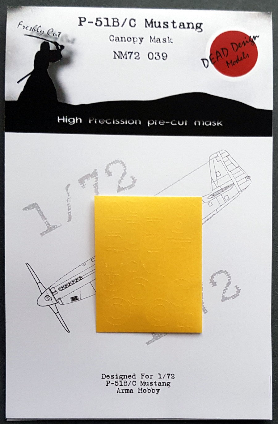Dead Design Models DDMNM72039 1:72 North-American P-51B/P-51C Mustang