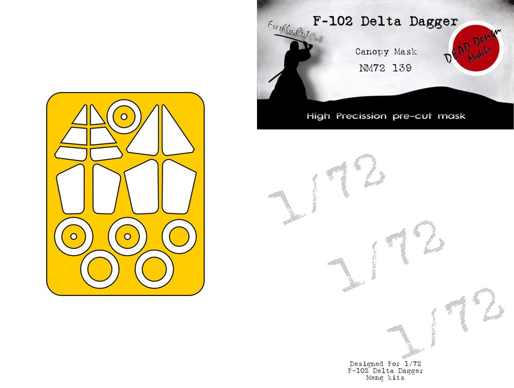 Dead Design Models DDMNM72139 1:72 Convair F-102A Delta Dagger
