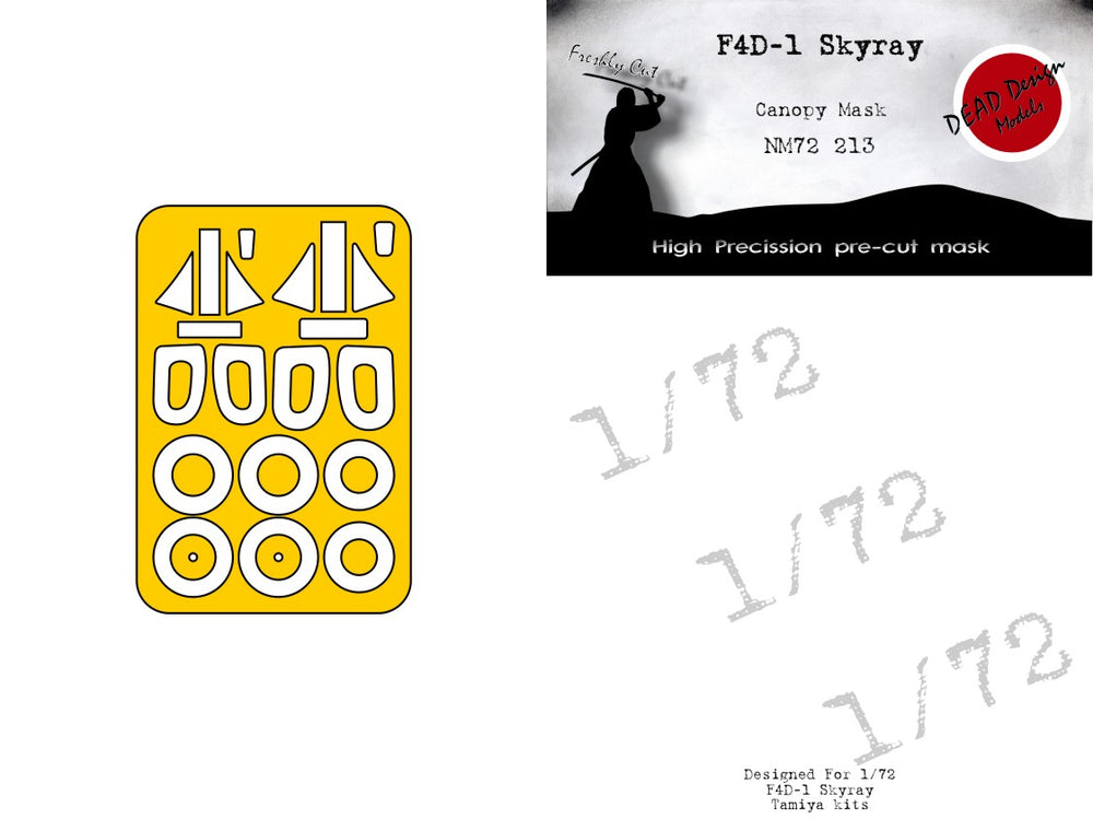 Dead Design Models DDMNM72213 1:72 Douglas F4D-1 Skyray