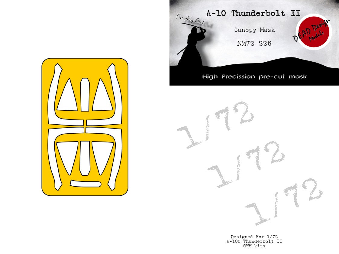 Dead Design Models DDMNM72226 1:72 Fairchild A-10C Thunderbolt