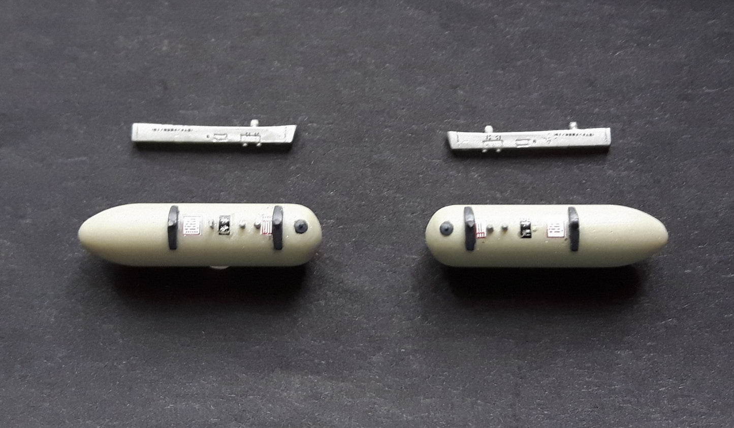 Dead Design Models DDMRM72001 1:72 Kawasaki Ki-61-Id Wing Racks & Drop Tank