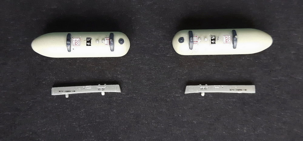 Dead Design Models DDMRM72001 1:72 Kawasaki Ki-61-Id Wing Racks & Drop Tank