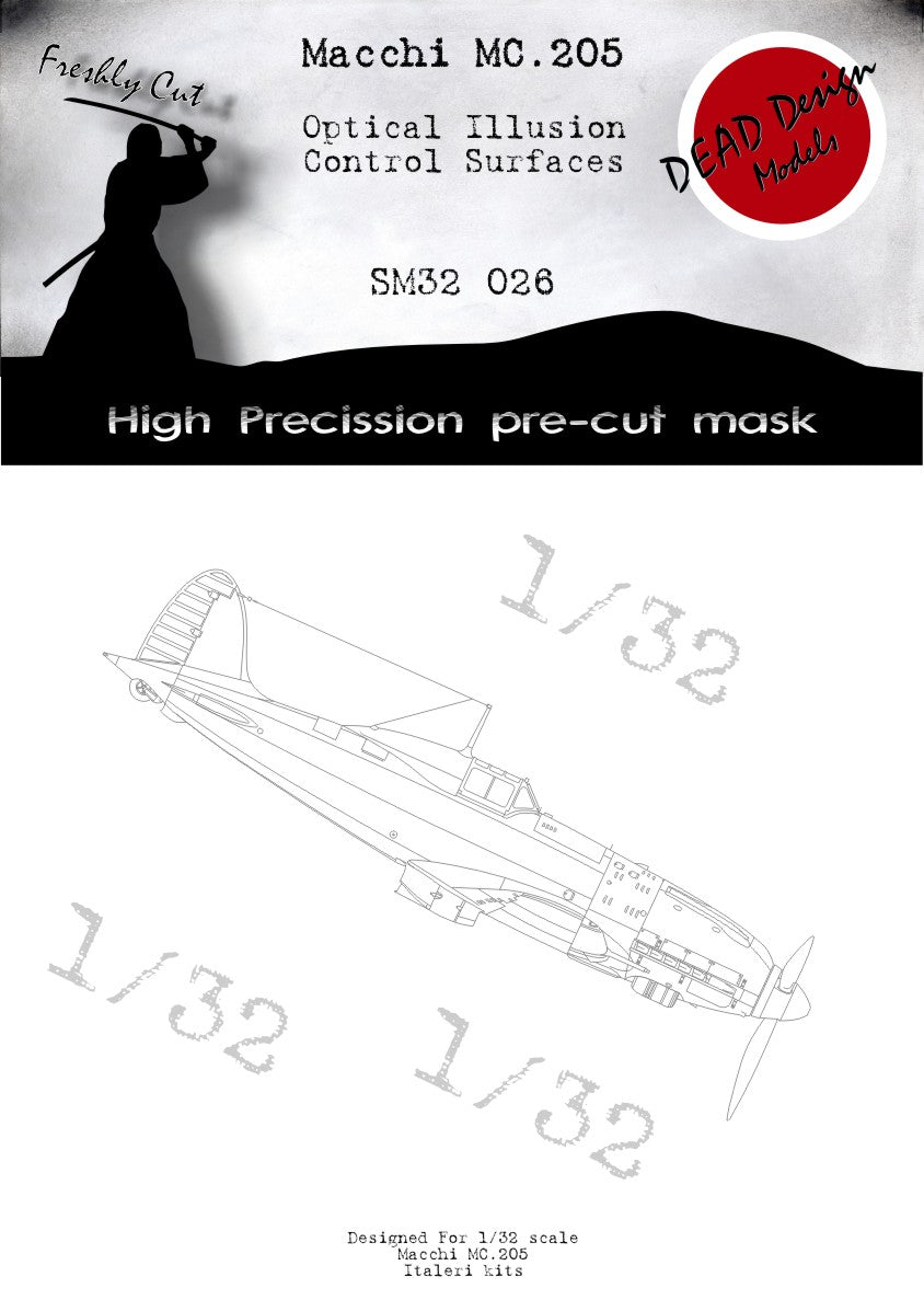 Dead Design Models DDMSM32026 1:32 Macchi C.205 Veltro