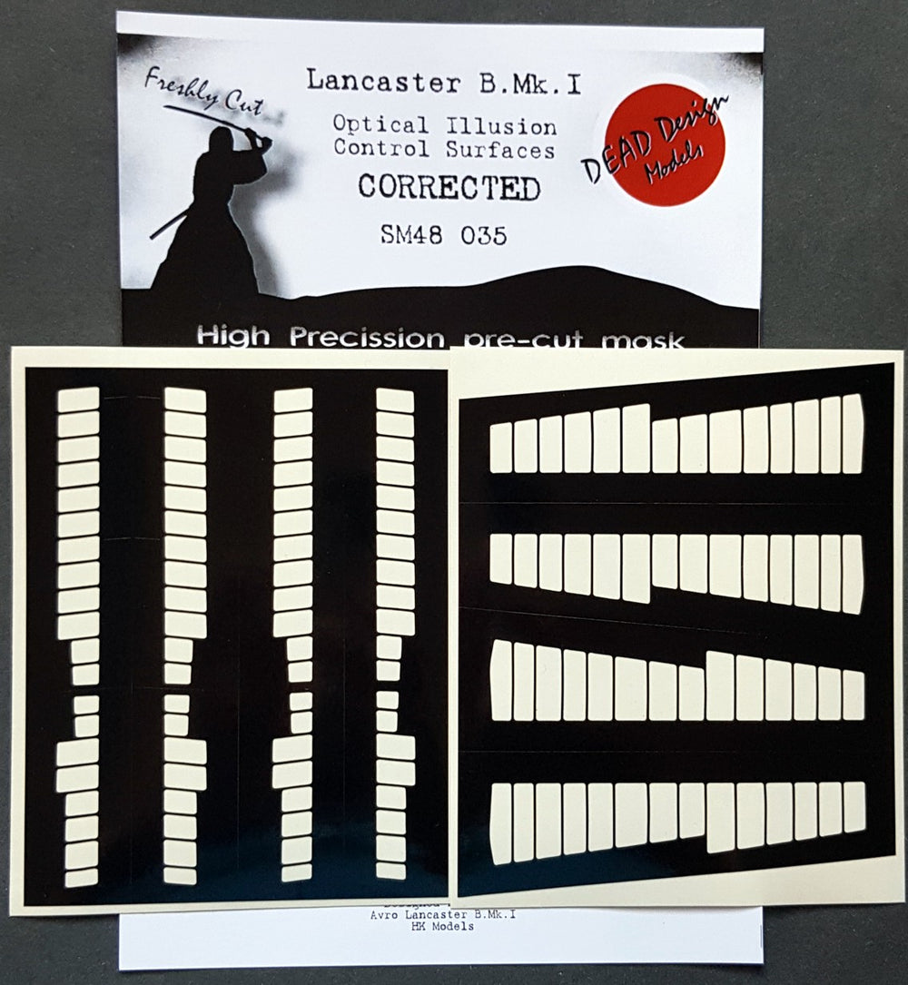 Dead Design DDMSM48035 1:48 Lancaster B Mk.I 3D Control Surface Mask