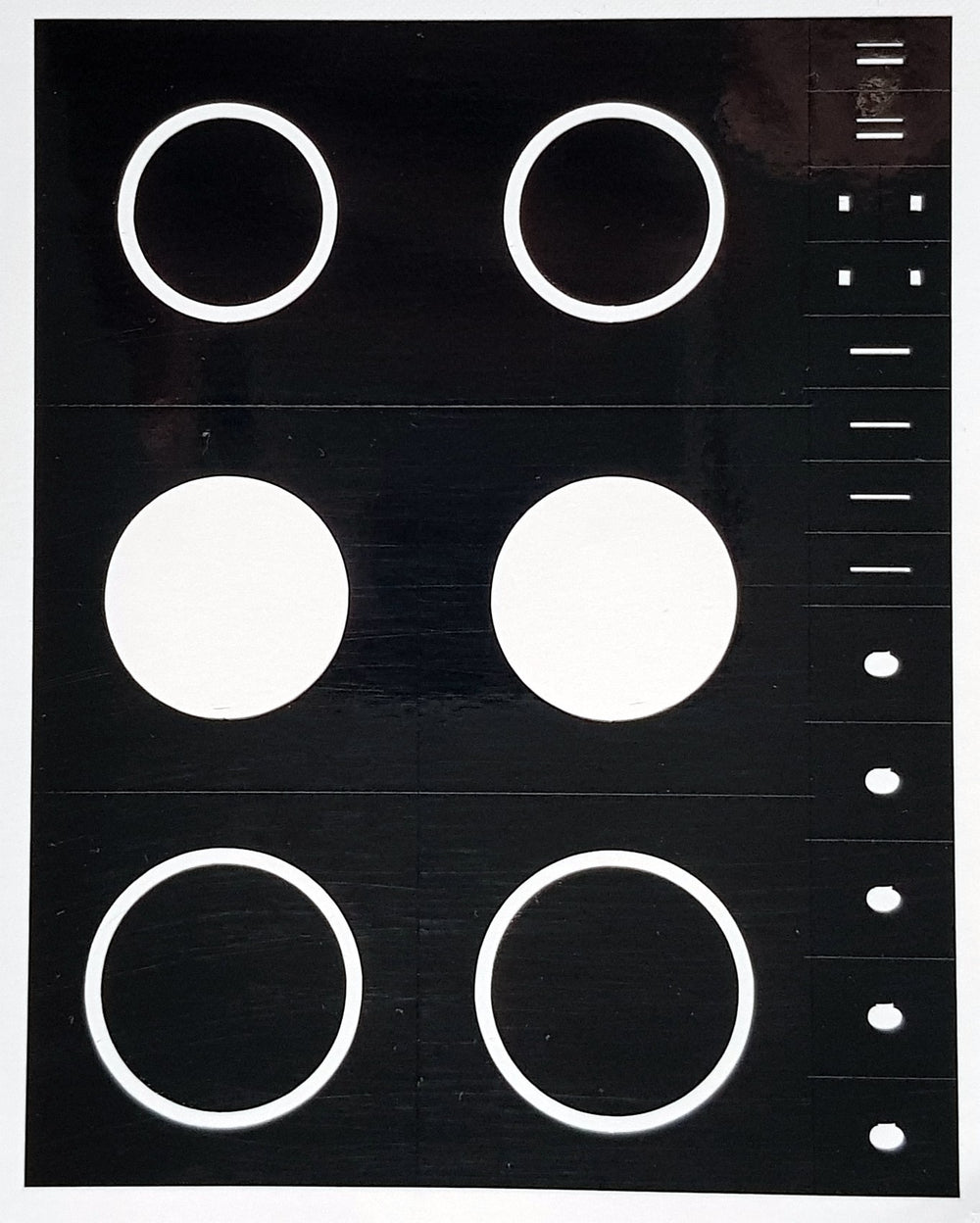 Dead Design DDMVM32046 1:32 Ki-84 National Insignia with white outline