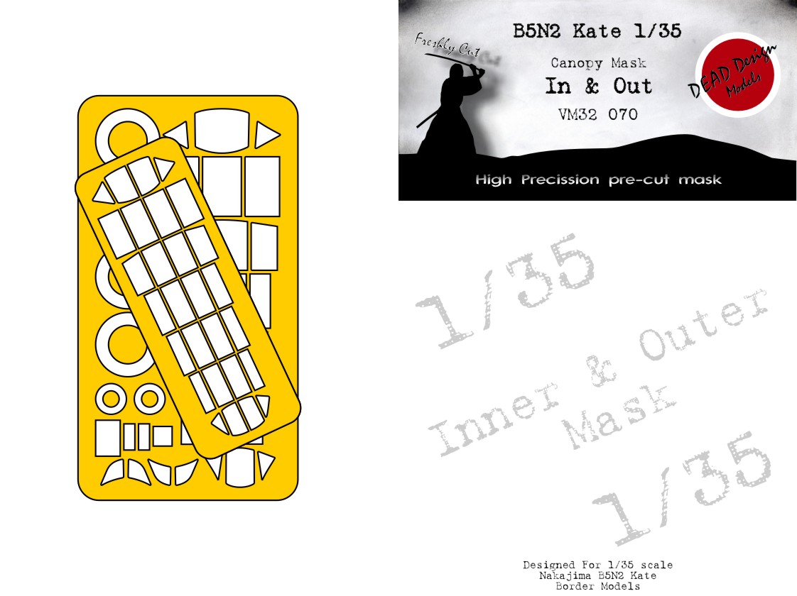 Dead Design Models DDMVM32070 1:35 Nakajima B5N2 Kate