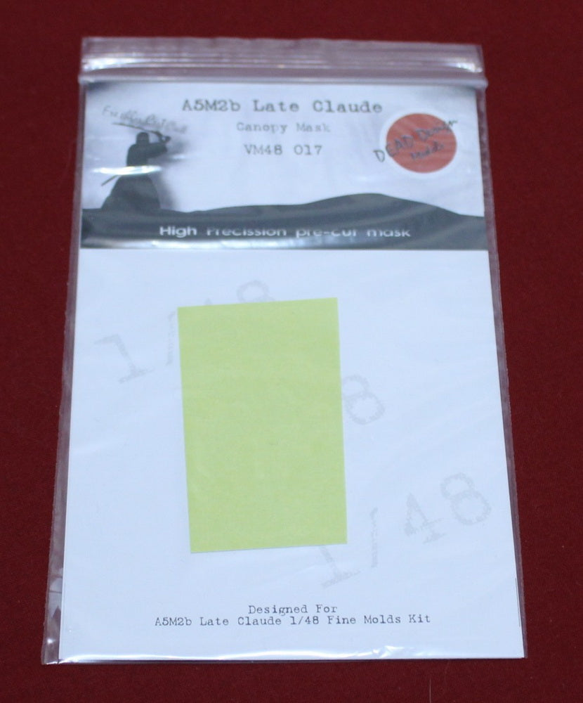 Dead Design DDMVM48017 1:48 A5M2b Late Claude Canopy Paint Mask