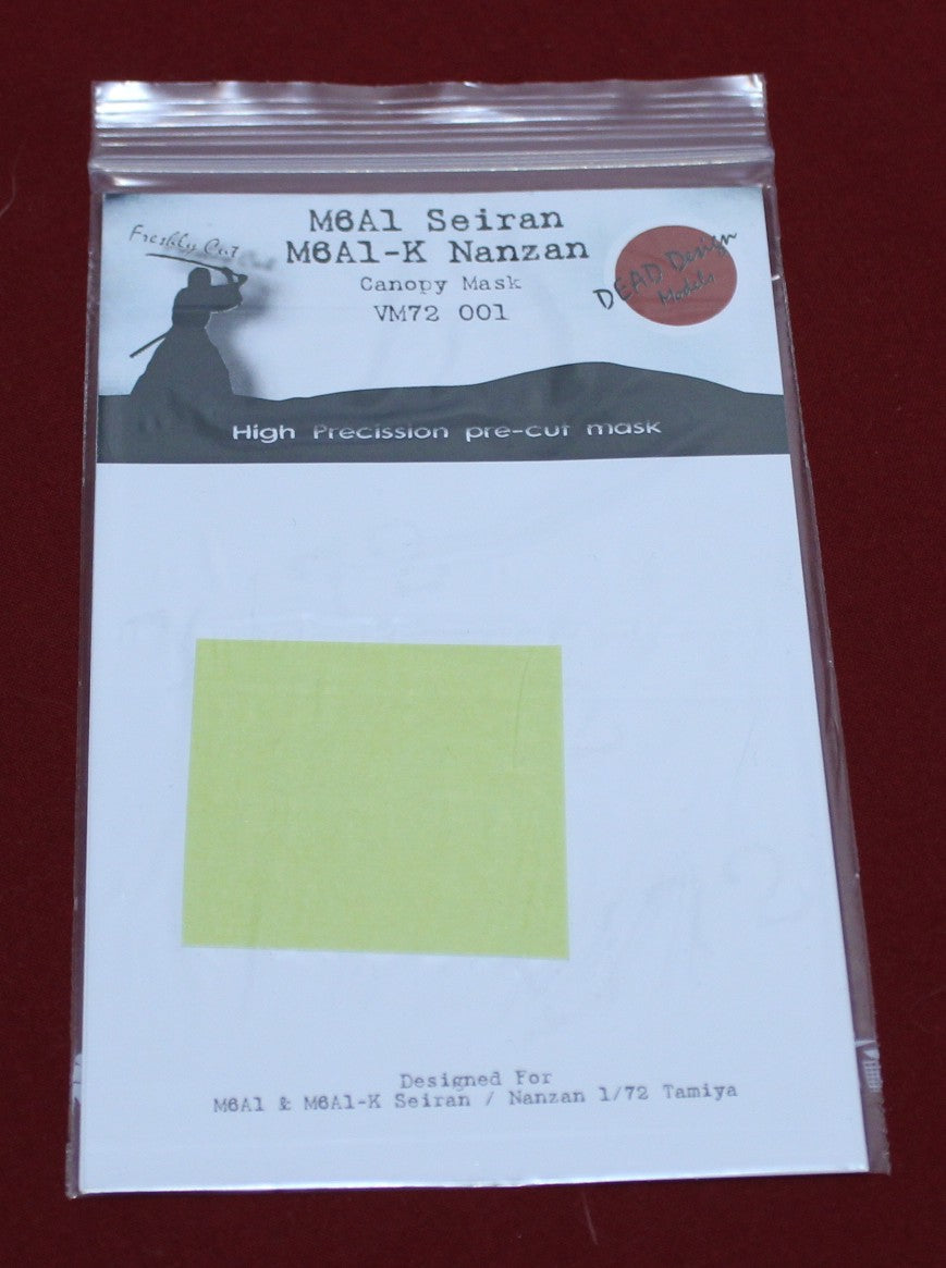 Dead Design DDMVM72001 1:72 Seiran/Nanzan Canopy Frame Paint Mask