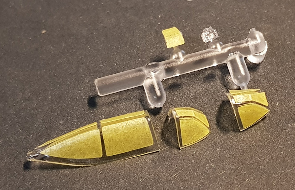 Dead Design Models DDMVM72032 1:72 Nakajima Ki-44 Shoki canopy paint frame mask
