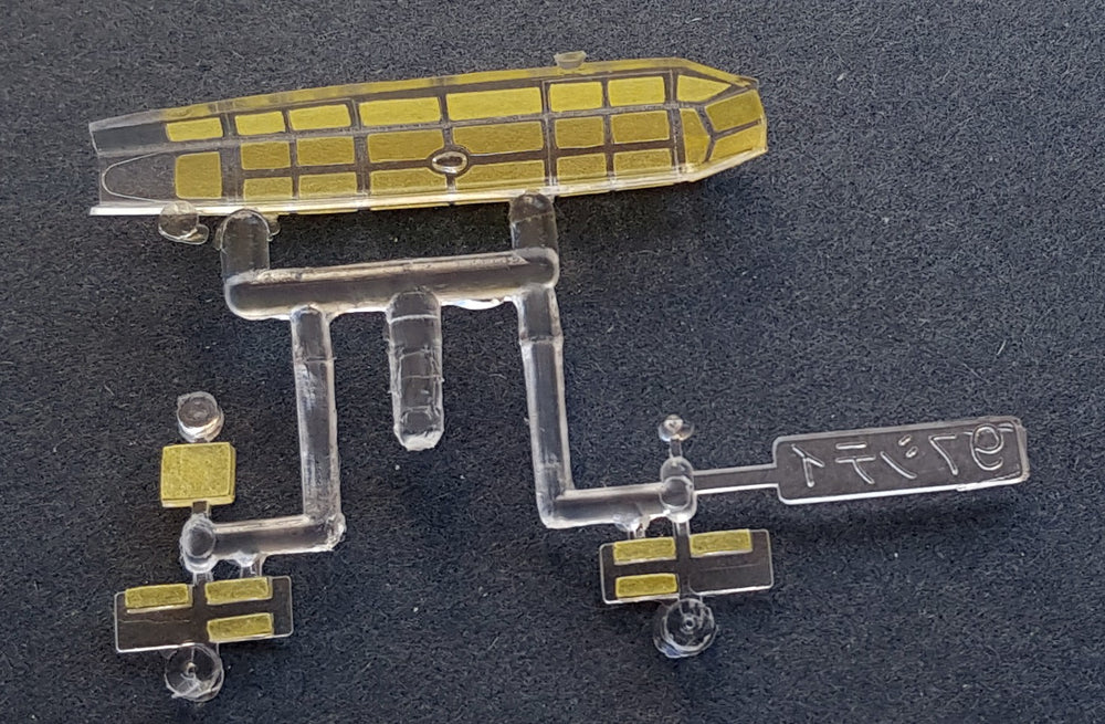 Dead Design Models DDMVM72045 1:72 Mitsubishi Ki-15 Babs canopy paint frame mask