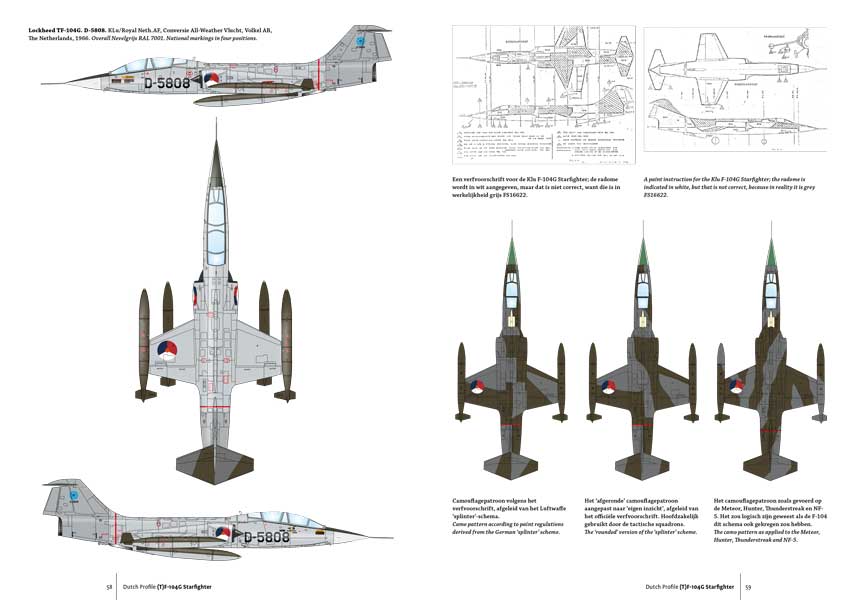 Dutch Profile DDP37 Lockheed F-104G Starfighter KLU