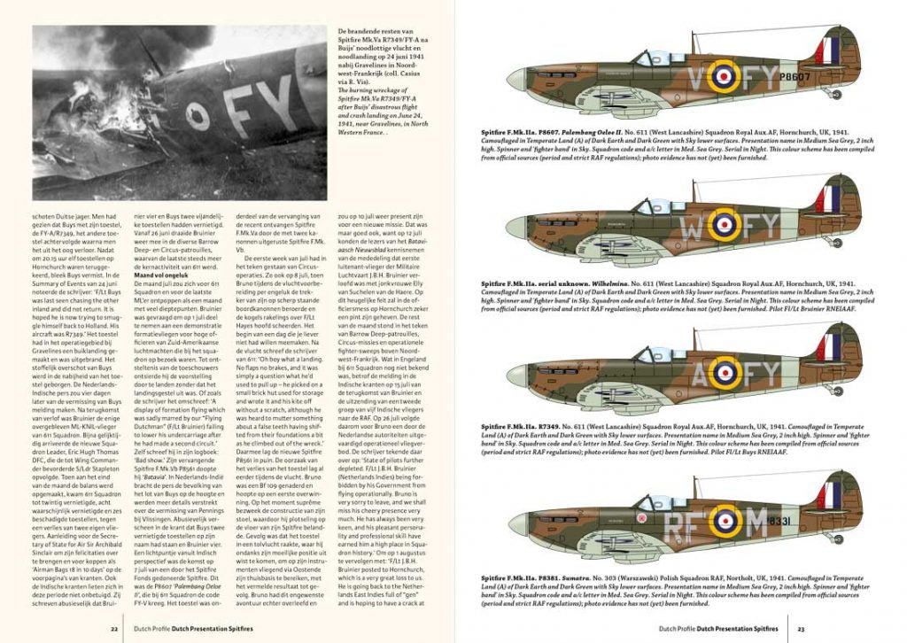 Dutch Profile DDP42 Dutch Presentation Spitfires