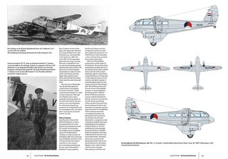 Dutch Profile DDP56 DH.89 Rapide Dominie in Dutch Service
