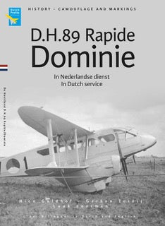 Dutch Profile DDP56 DH.89 Rapide Dominie in Dutch Service