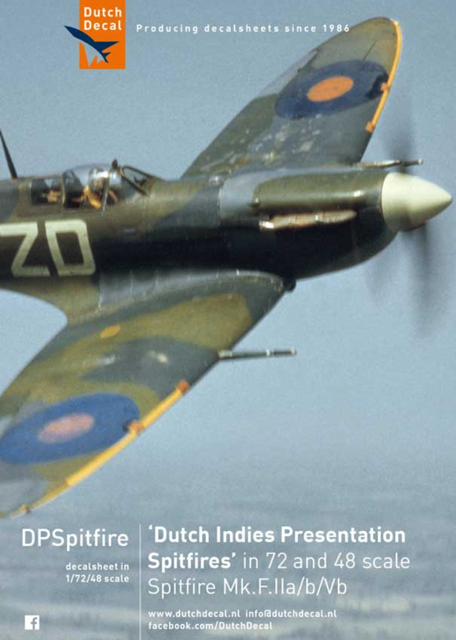 Dutch Decal DDPSPIT Presentation Supermarine Spitfires 1:72 1:48