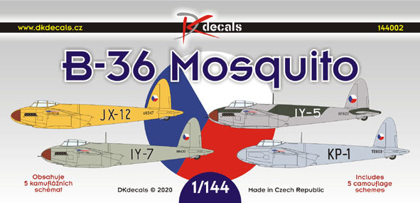 DK Decals DKD144002 1:144 B-36