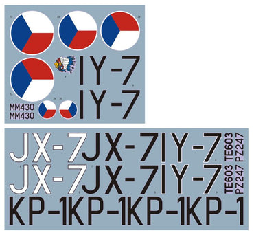 DK Decals DKD32011 1:32 de Havilland B-36 Mosquito in CzAF
