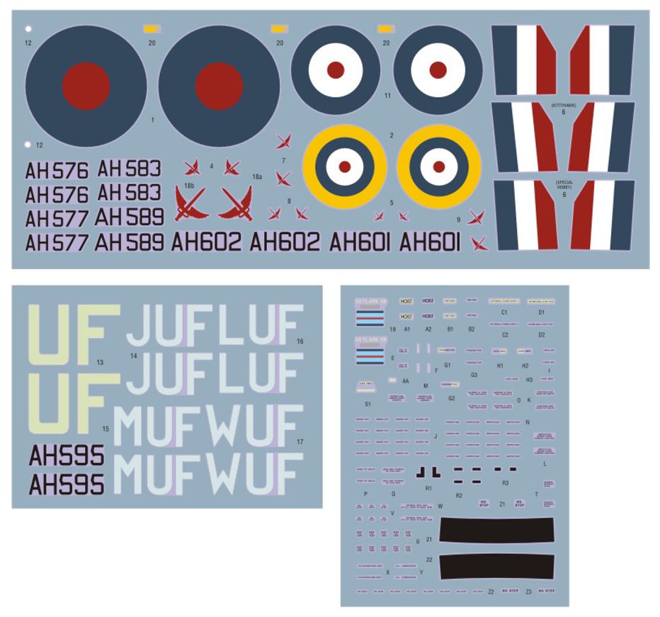 DK Decals DKD32012 1:32 Bell Airacobra Mk.I of No.601 Sq