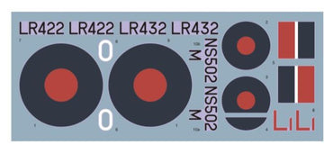DK Decals DKD32017 1:32 DH Mosquito PR Mk.IX/XVI Czech Airmen