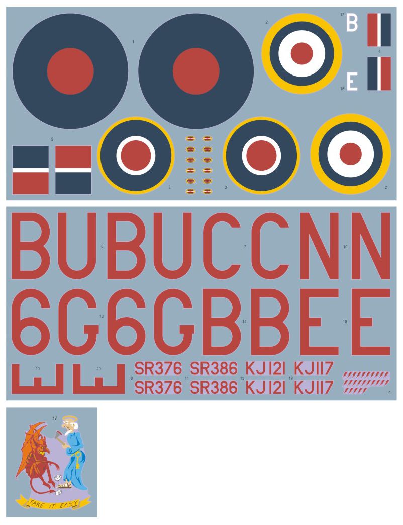 DK Decals DKD32029 1:32 Boeing Fortress Mk.II/III of No.100 Group RAF 1