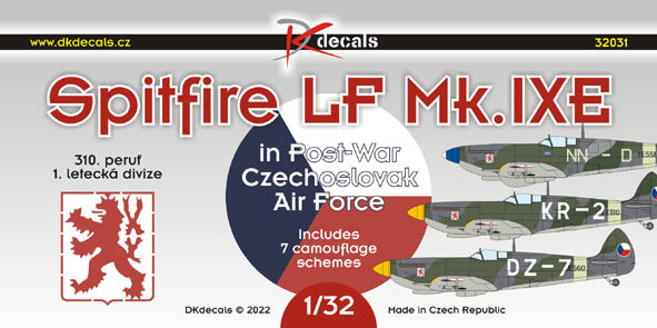 DK Decals DKD32031 1:32 Supermarine Spitfire LF Mk.IXE