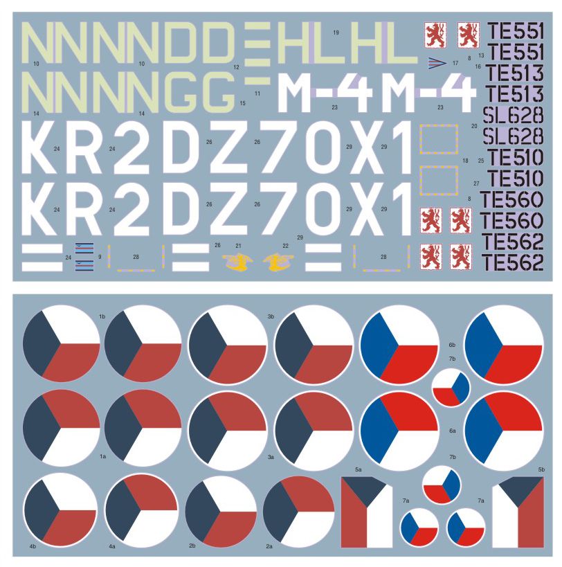 DK Decals DKD32031 1:32 Supermarine Spitfire LF Mk.IXE