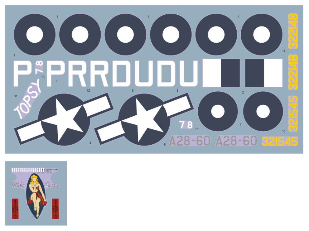 DK Decals DKD32034 1:32 Douglas A-20G in RAAF service 1