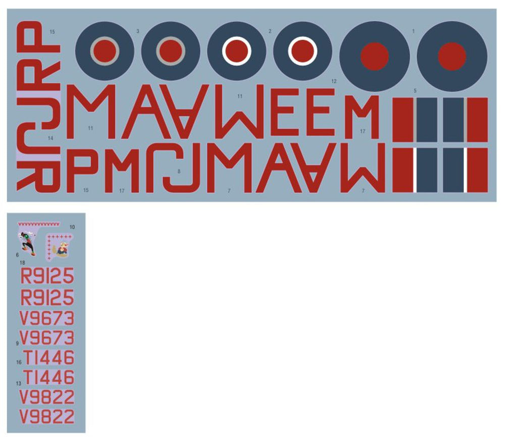 DK Decals DKD32036 1:32 Westland Lysander Mk.III No.161